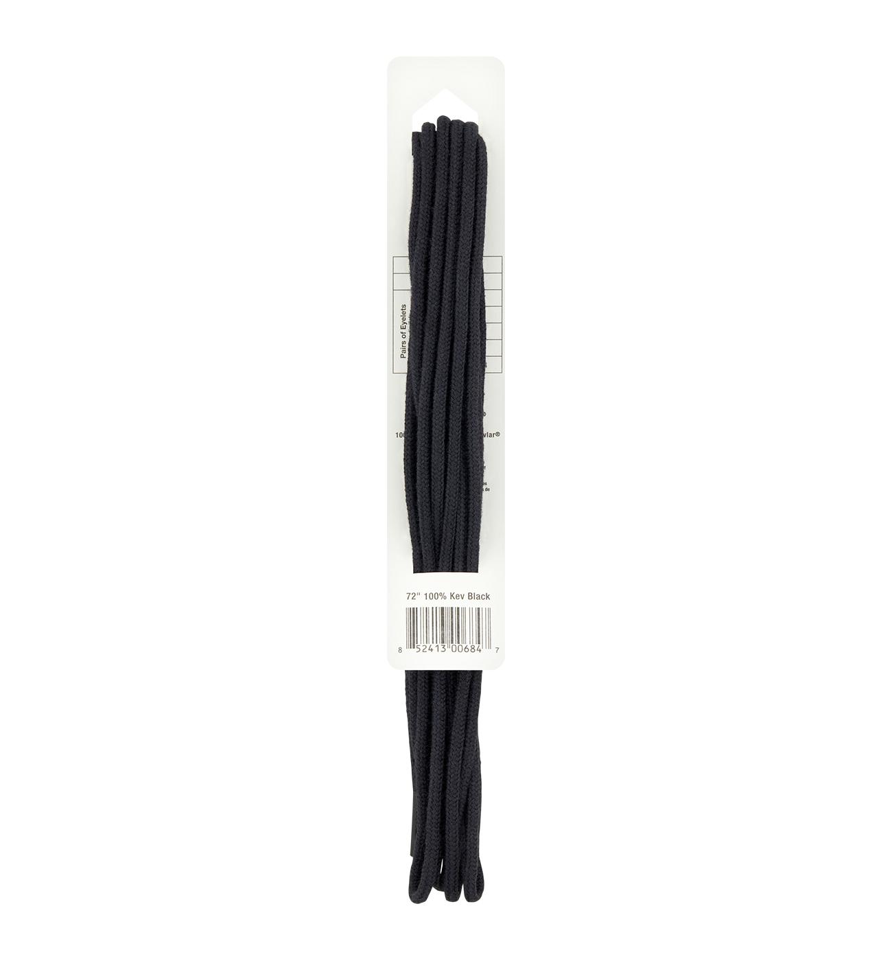 Griffin Kevlar Heavy Duty Shoe Laces - Black; image 2 of 2