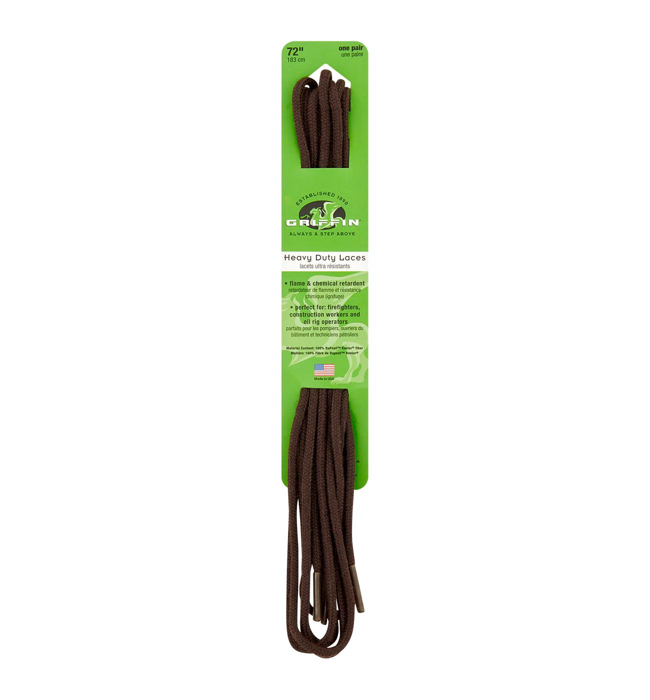 Griffin Kevlar Heavy Duty Shoe Laces - Brown; image 1 of 2