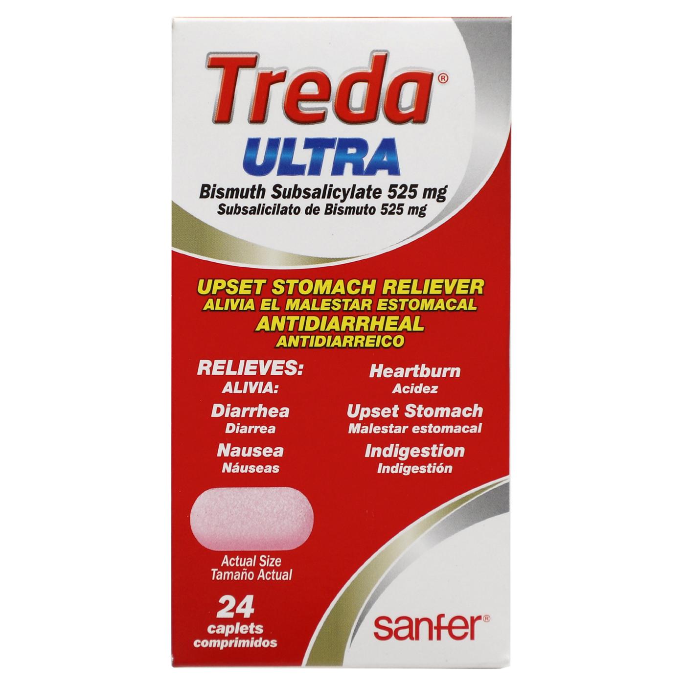 Treda Ultra Stomach Relief Caplets; image 1 of 2