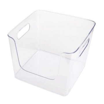 Smart Design Open Front Storage Bin, 10" x 10"