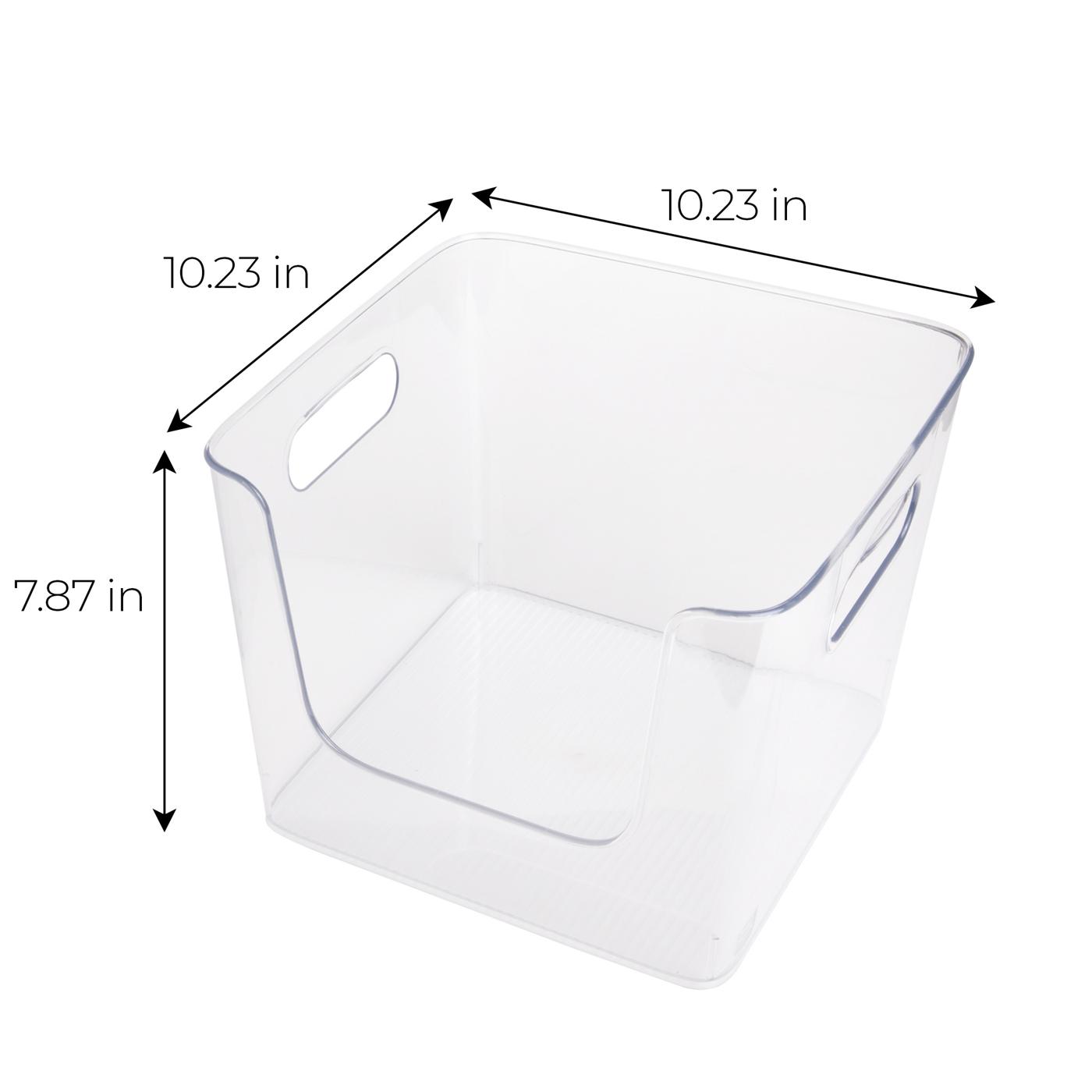 Smart Design Open Front Storage Bin; image 2 of 3