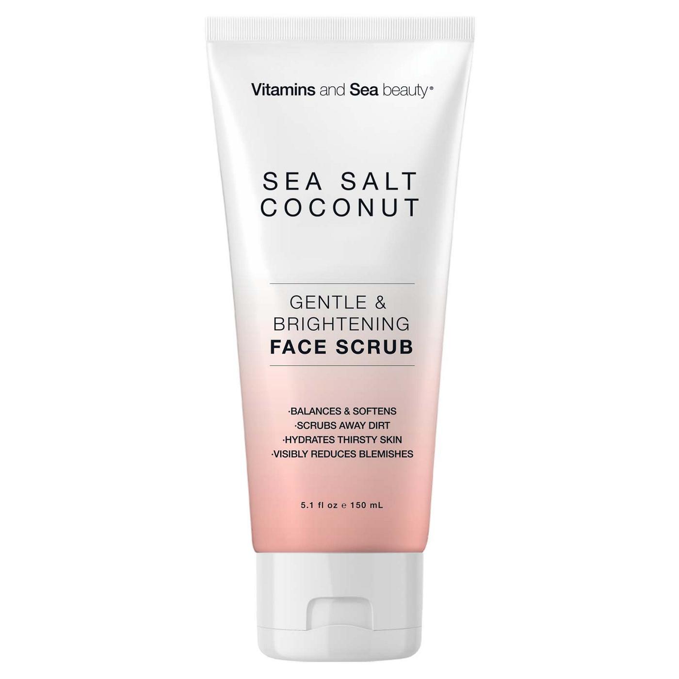 Vitamins & Sea Beauty Sea Salt Coconut Face Scrub; image 1 of 2