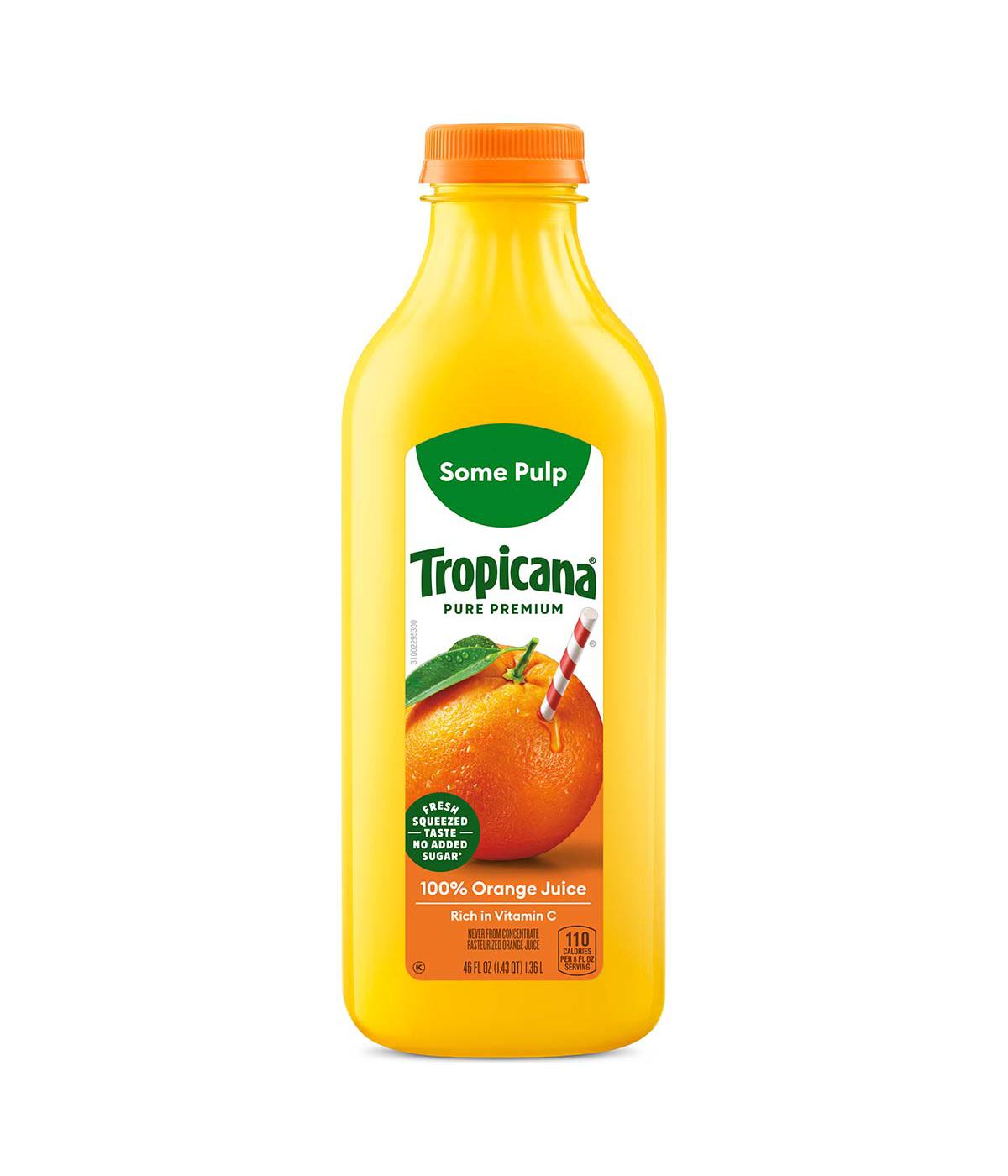 Tropicana Pure Premium Some Pulp 100% Orange Juice; image 1 of 2