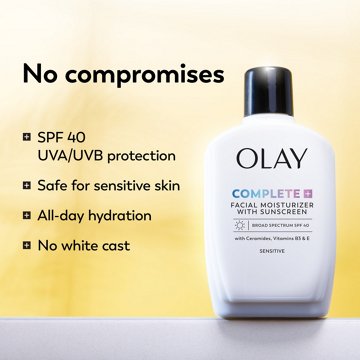 Olay Complete+ Face Moisturizer with Sunscreen SPF 40