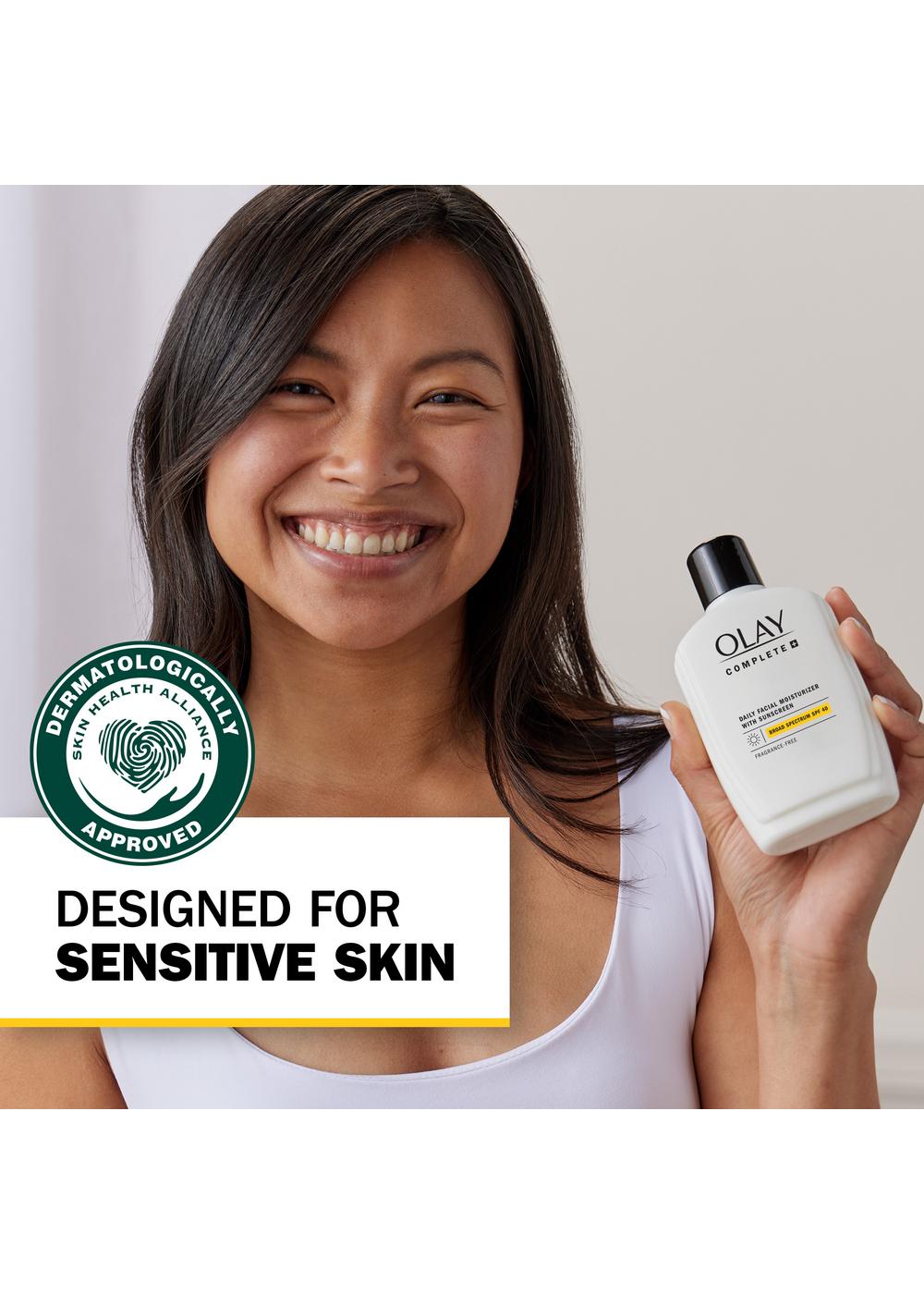 Olay Complete+ Daily Facial Moisturizer - SPF 40; image 7 of 8