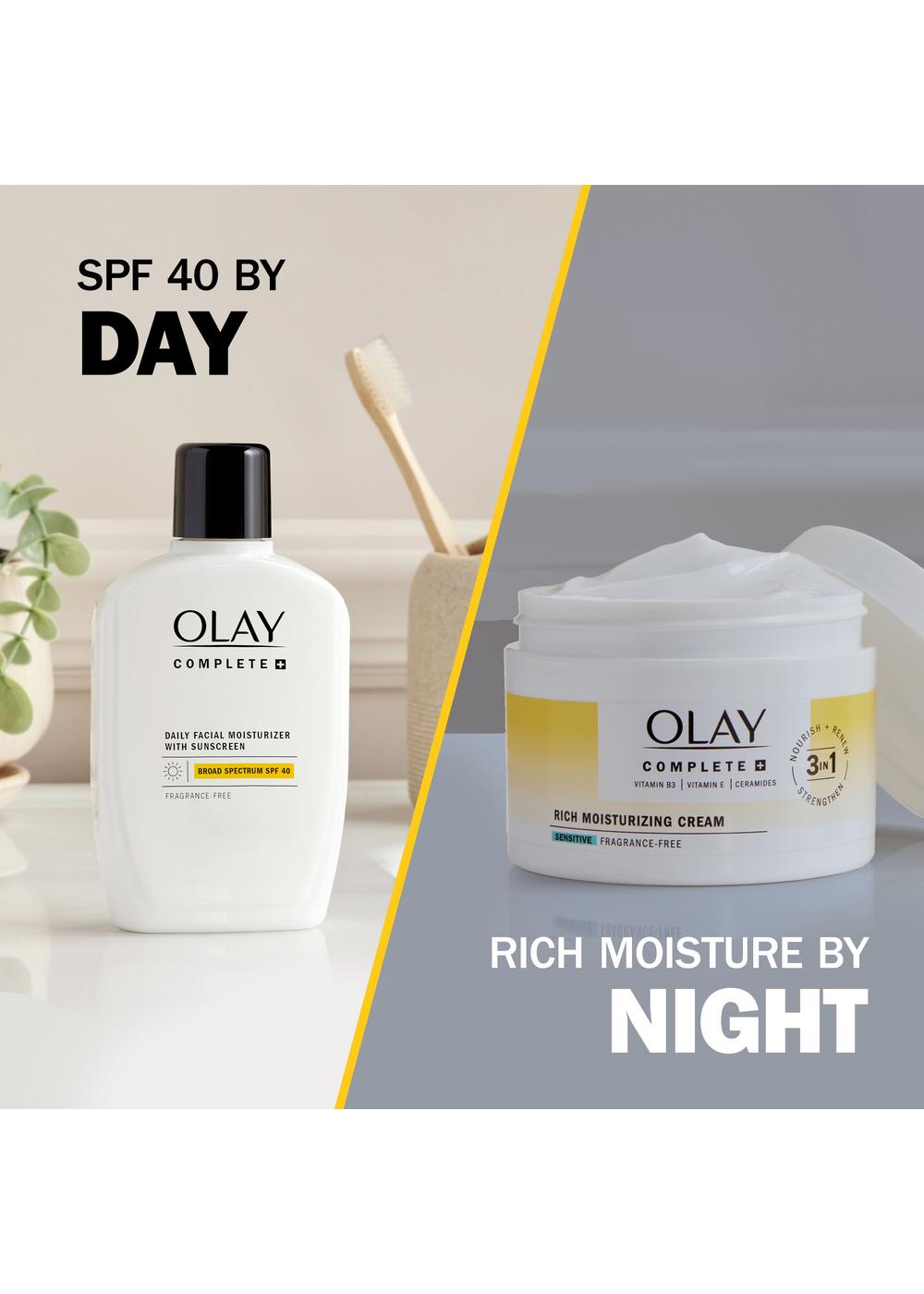 Olay Complete+ Rich Moisturizing Cream; image 2 of 7