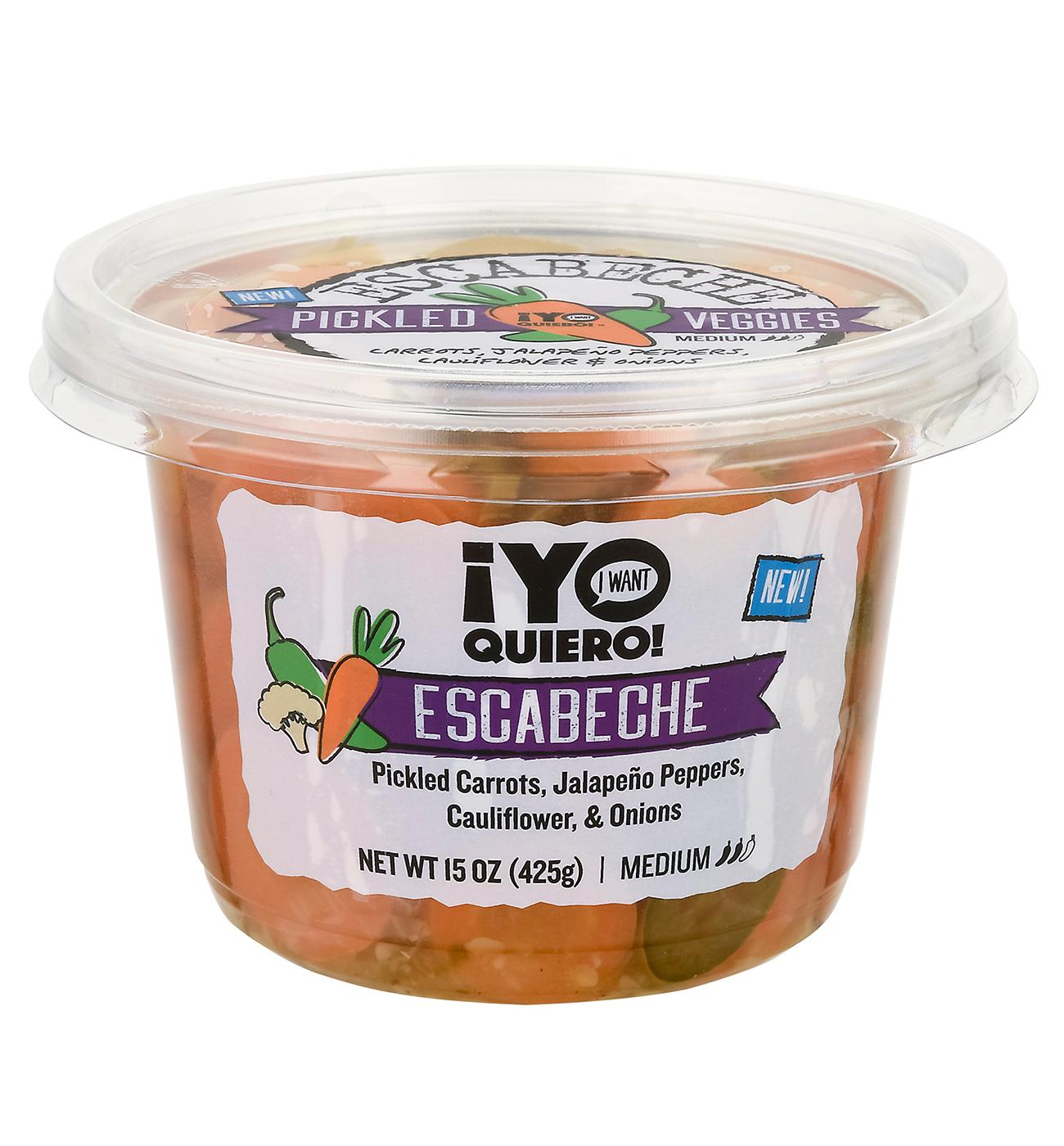 Yo Quiero! Fresh Innovations Escabeche Pickled Veggies - Medium; image 1 of 4