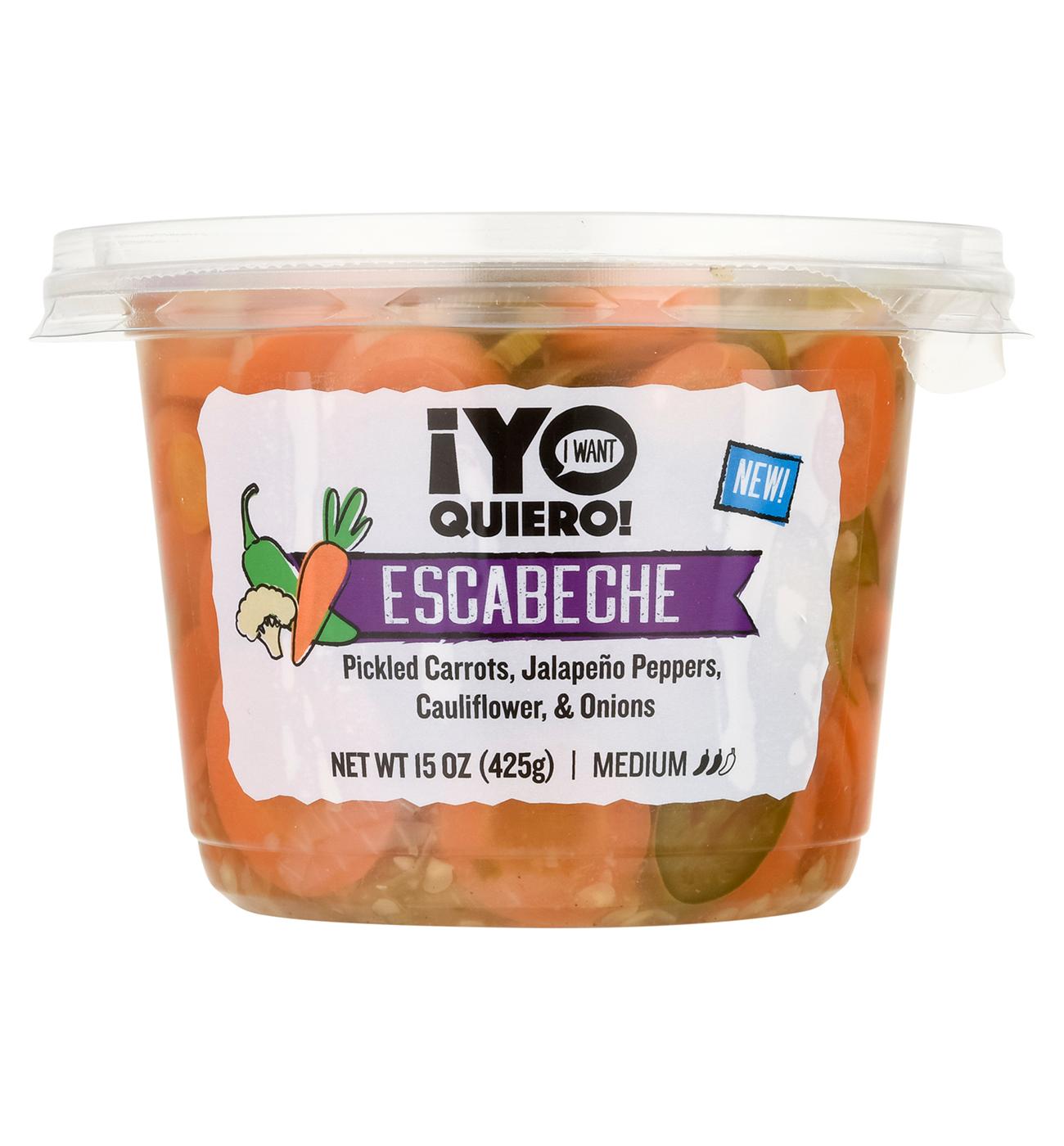 Yo Quiero! Fresh Innovations Escabeche Pickled Veggies - Medium; image 3 of 4