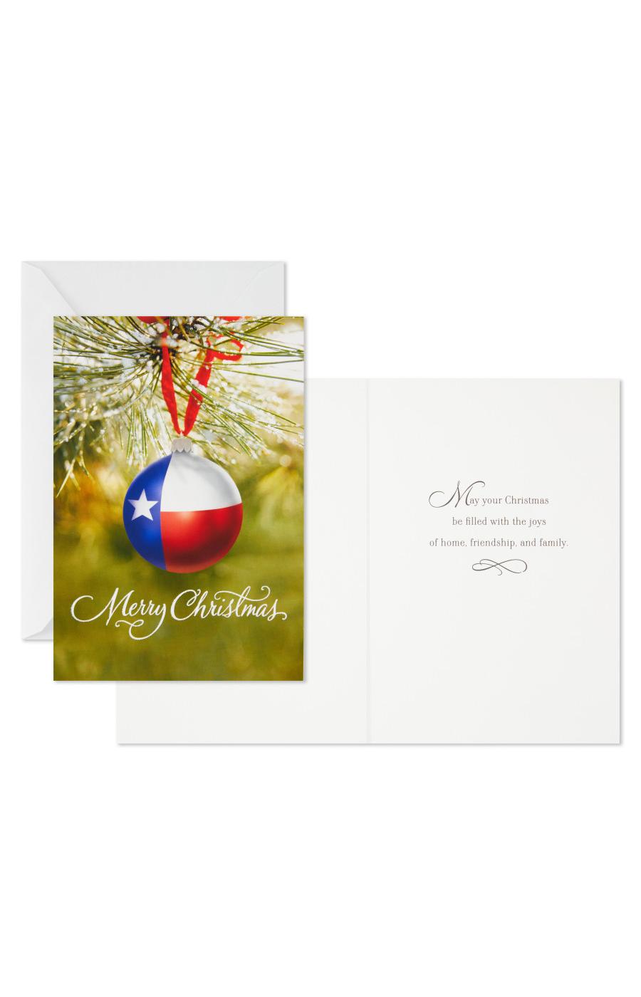 Hallmark Merry Christmas Texas Ornament Card Set; image 2 of 7