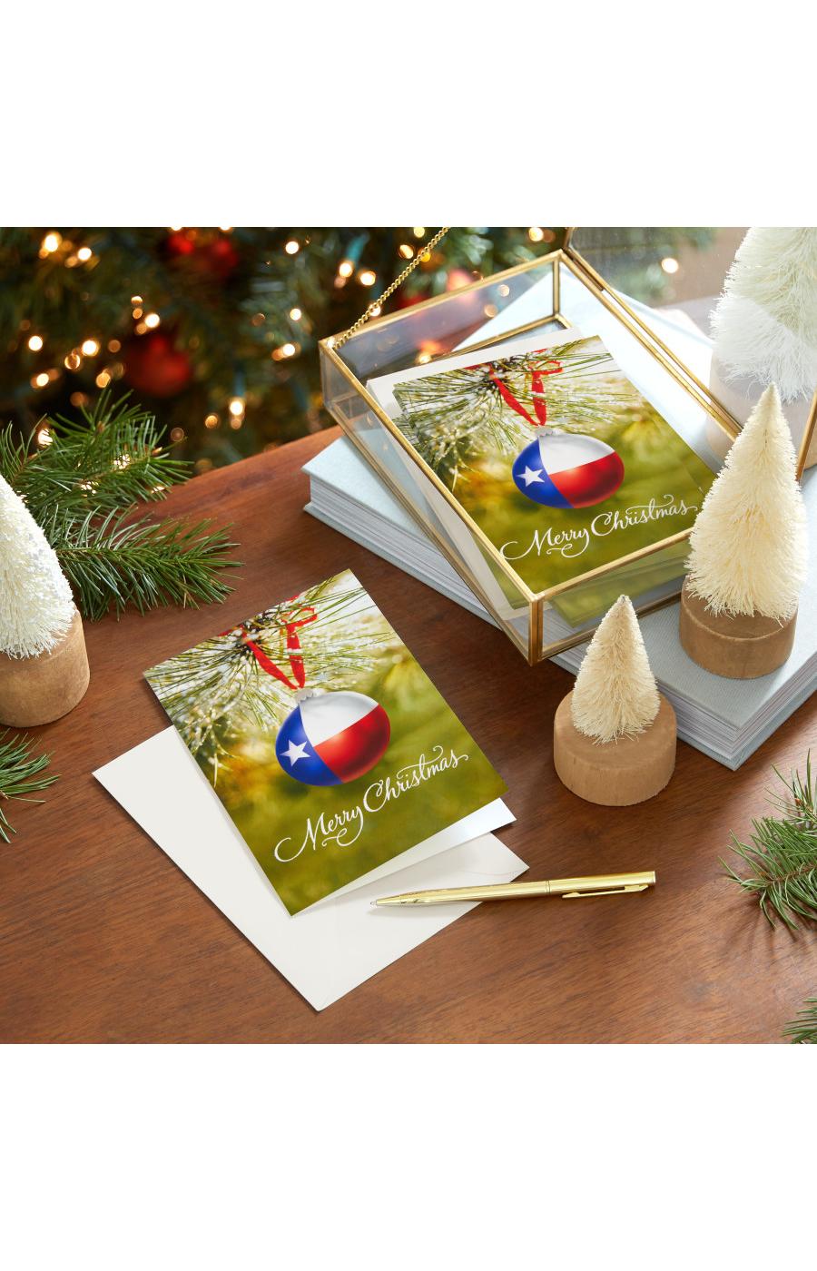 Hallmark Merry Christmas Texas Ornament Card Set; image 5 of 7