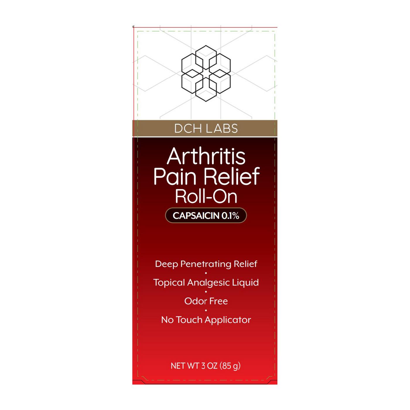 DCH Labs Arthritis Pain Relief Roll-On; image 1 of 2