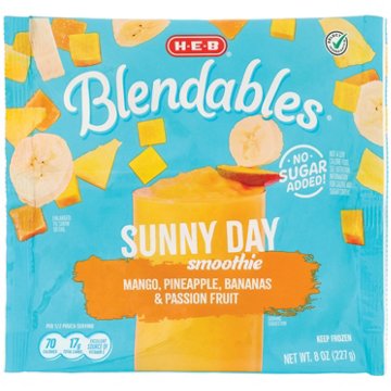 H-E-B Blendables Sunny Day Smoothie, 8 oz