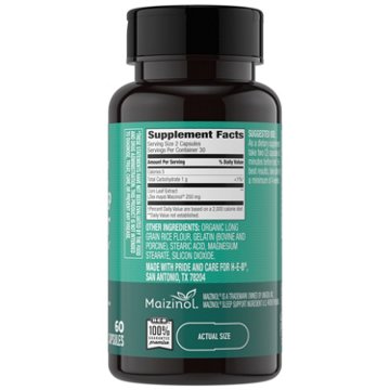 H-E-B Herbals Melatonin Free Deep Sleep Support Capsules