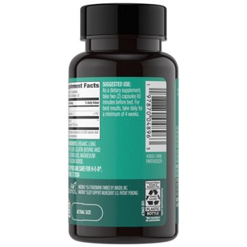 H-E-B Herbals Melatonin Free Deep Sleep Support Capsules