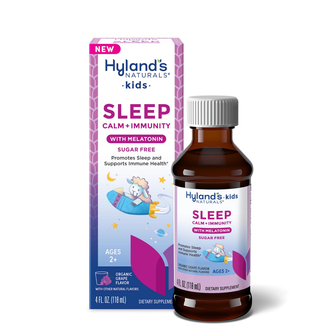 Hyland's Naturals Kids Sleep Calm + Immunity Melatonin - Grape; image 7 of 10