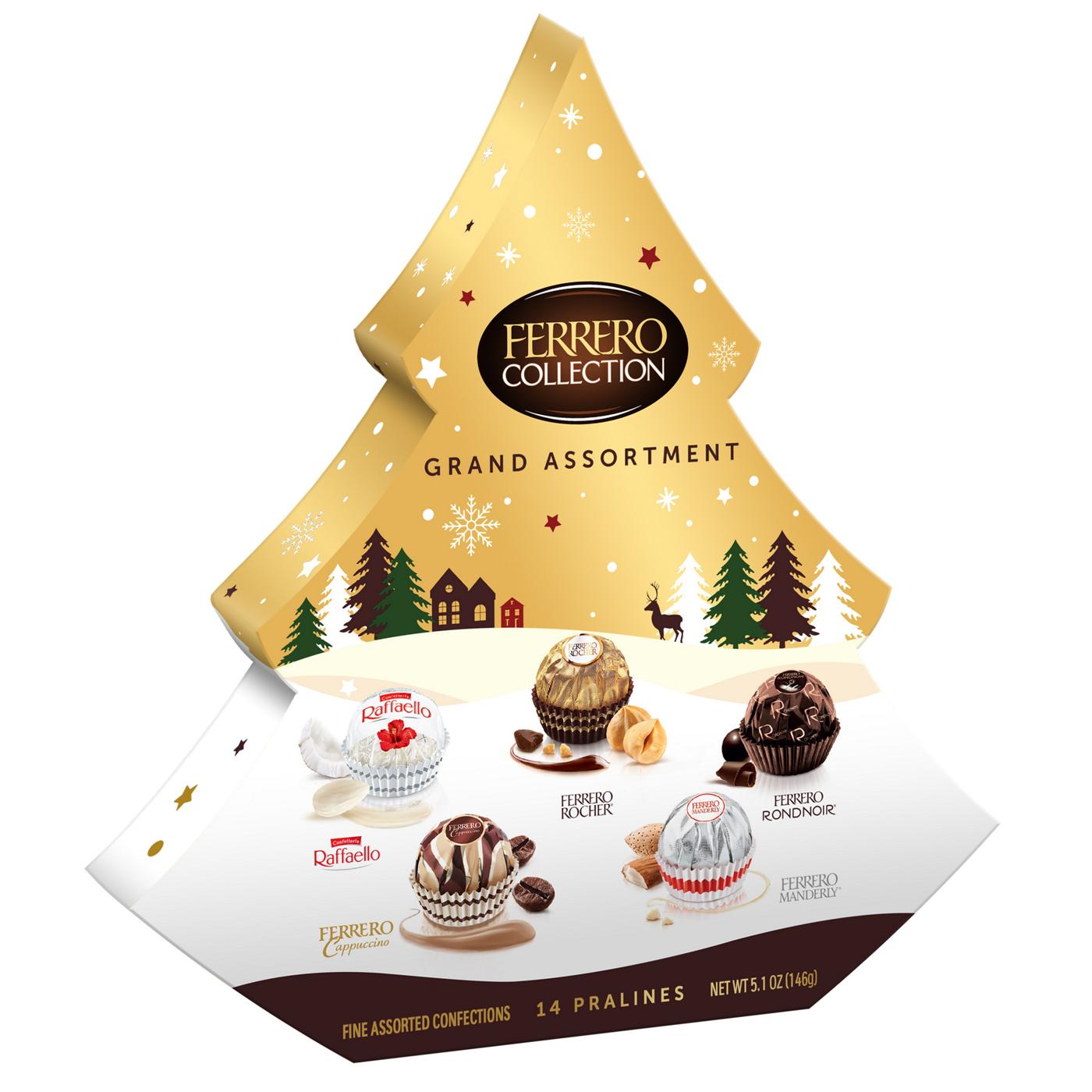 Ferrero Collection Grand Assortment Pralines Christmas Tree Gift Box, 14 pc; image 1 of 3