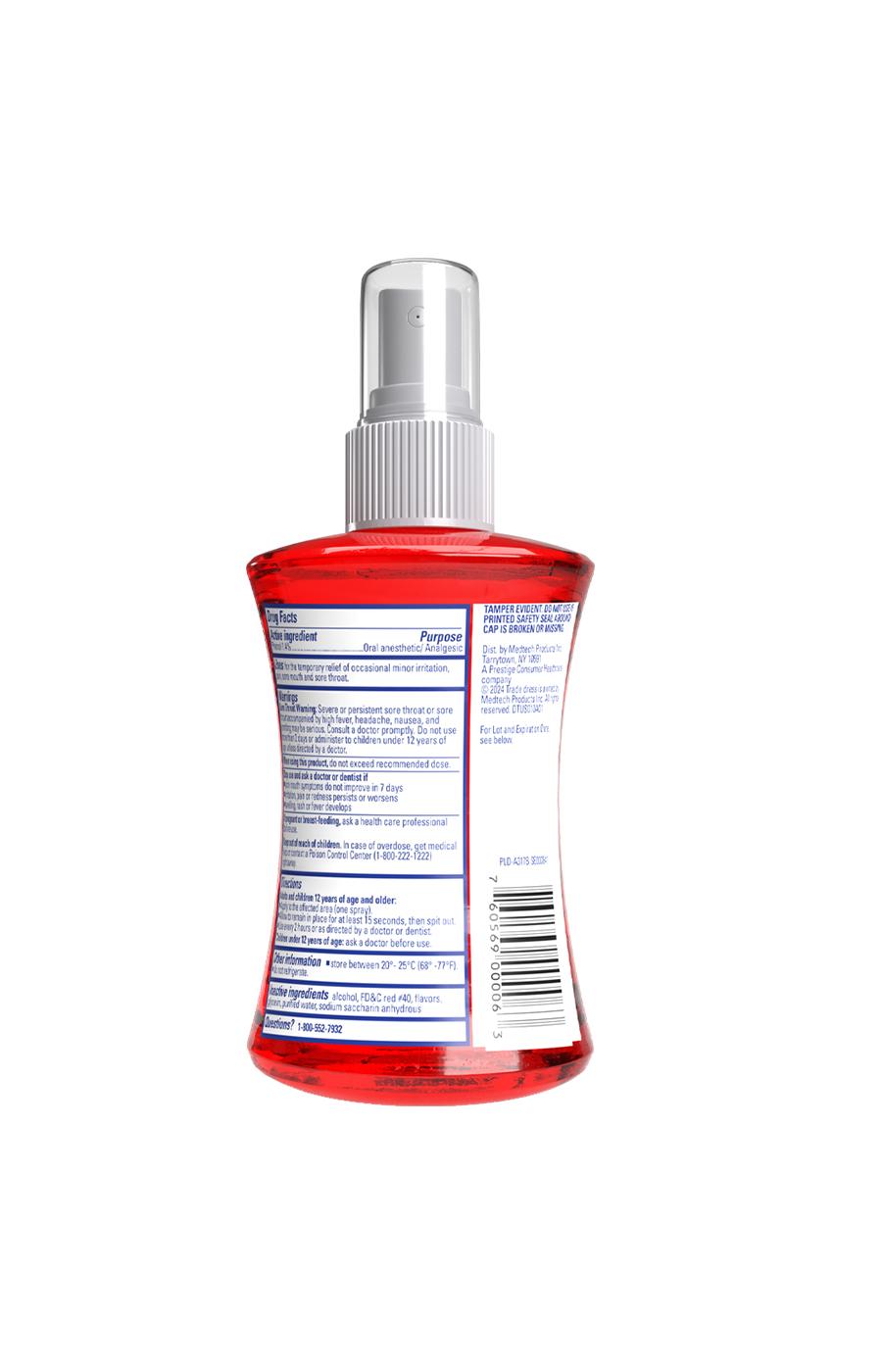 Diabetic Tussin Sore Throat Spray - Cherry; image 2 of 2