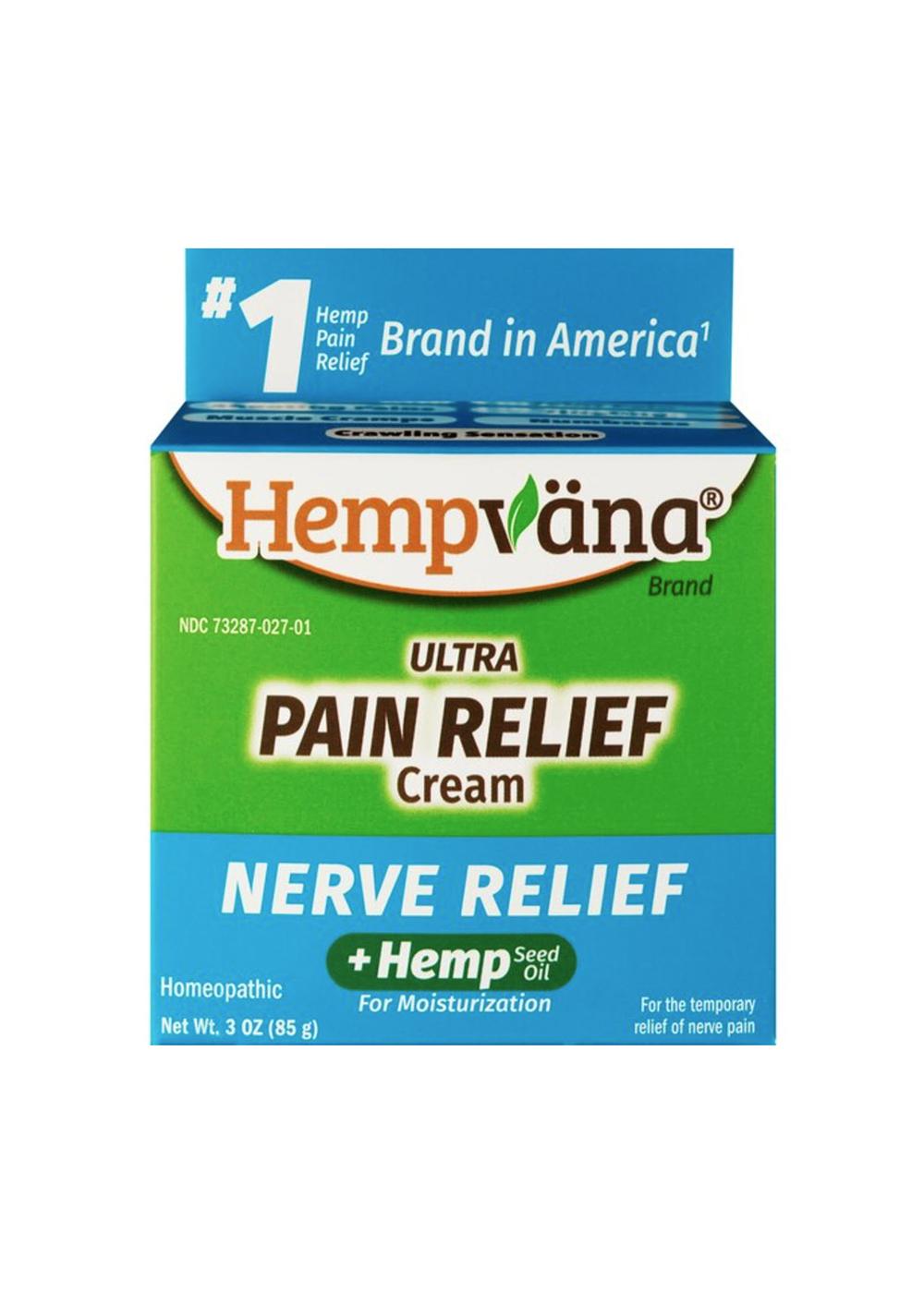 Hempvana Ultra Nerve Pain Relief Cream; image 1 of 5