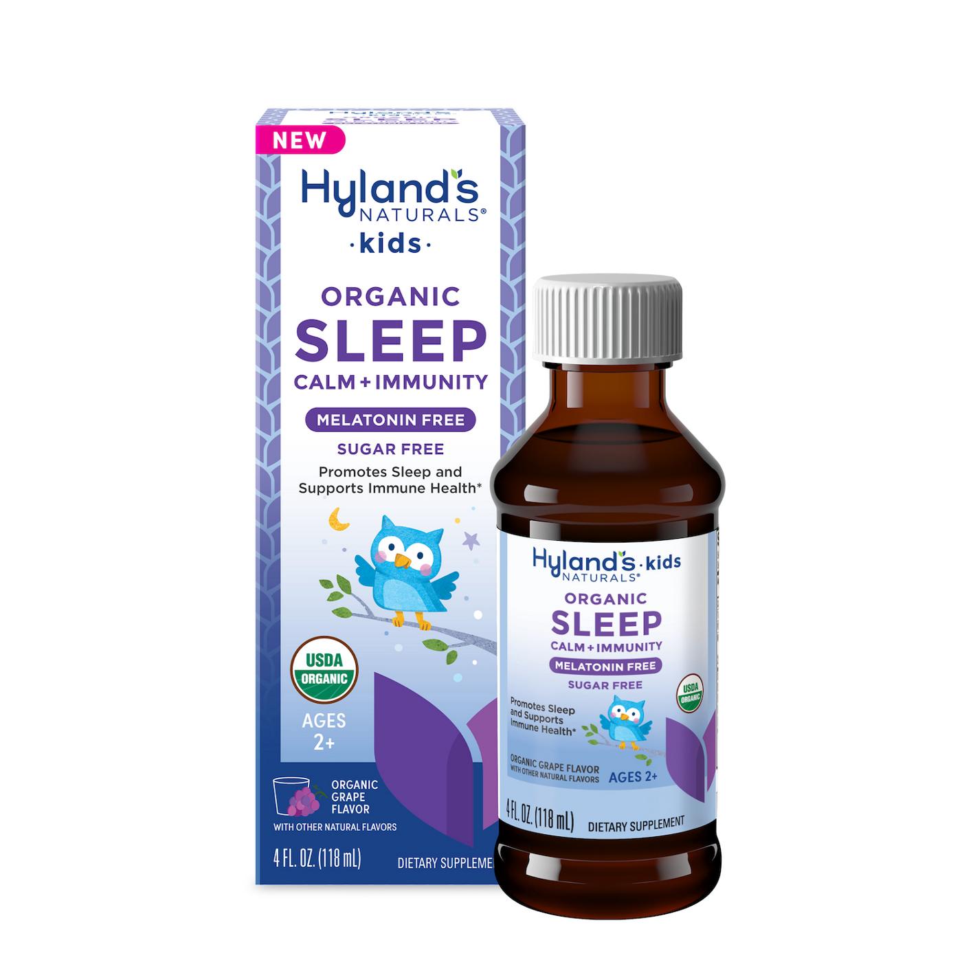 Hyland's Natural Kids Sleep Calm + Immunity Melatonin Free - Grape; image 7 of 10