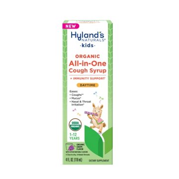 Hyland's Naturals Kids Daytime All-In-One Cough Syrup - Grape, 4 oz