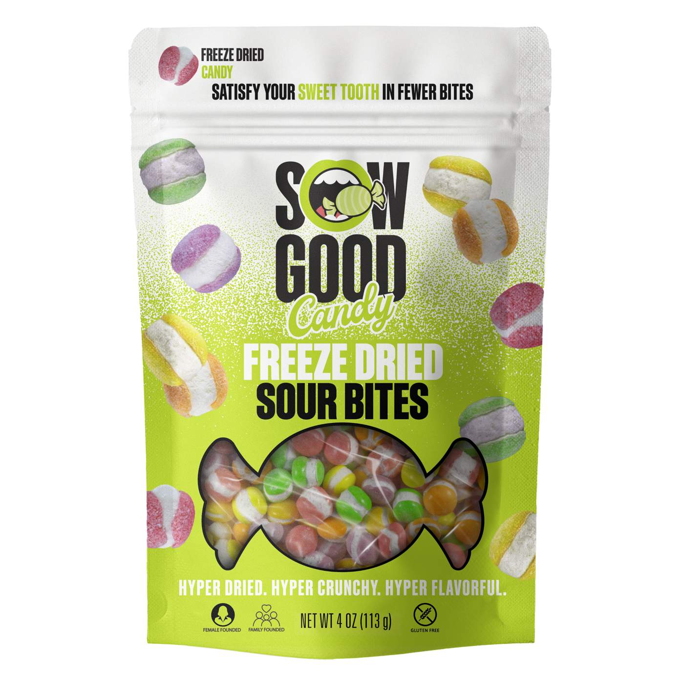 Sow Good Sour Bites Freeze Dried Candy; image 1 of 2