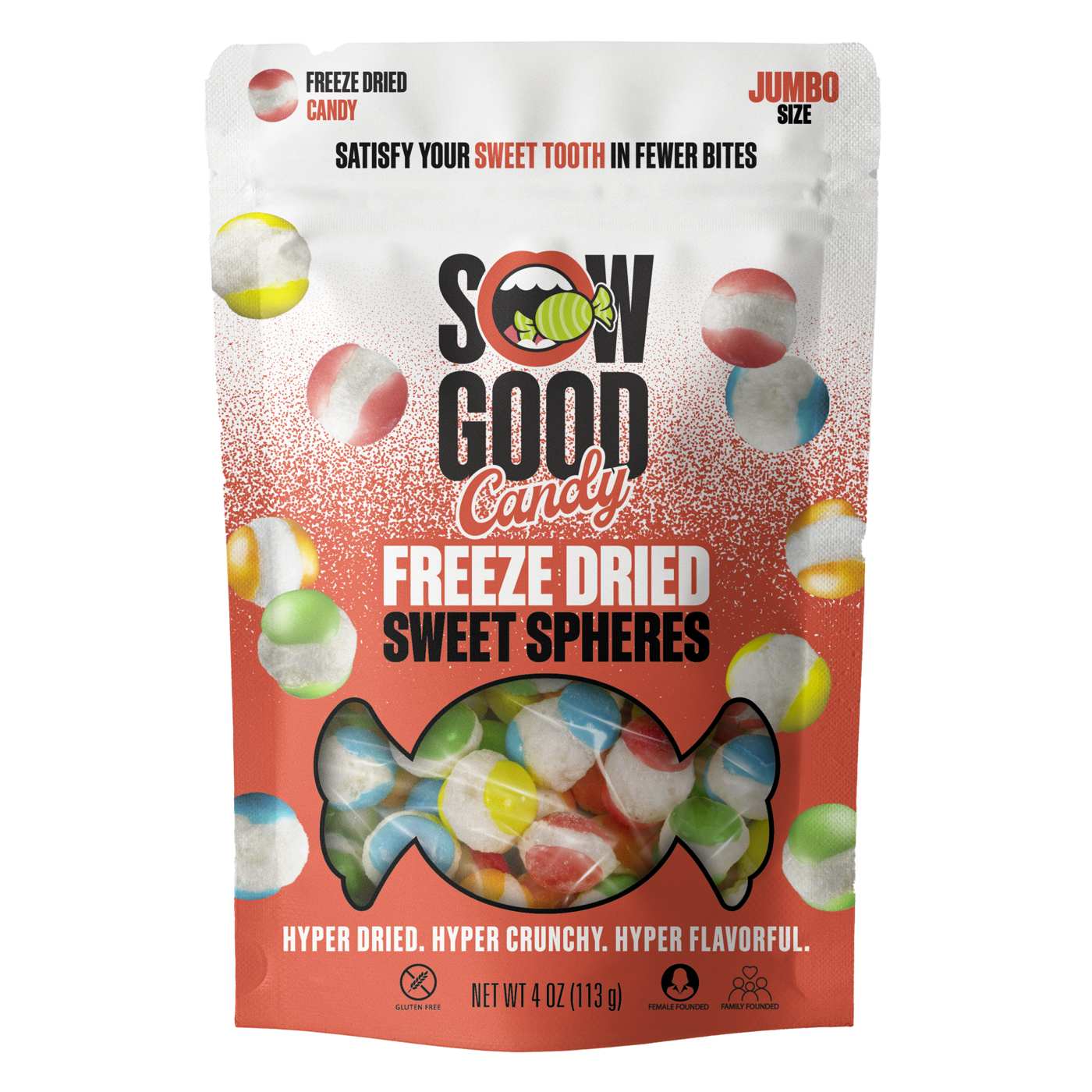 Sow Good Sweet Spheres Freeze Dried Candy; image 1 of 2