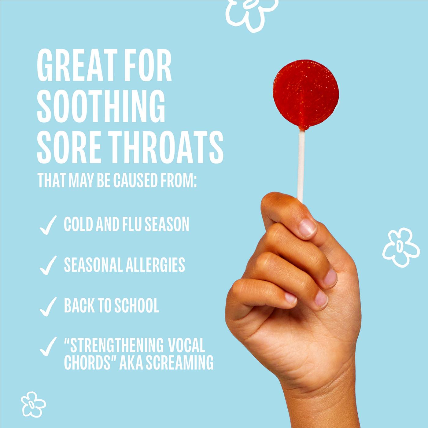 Lolleez Kids Organic Sore Throat Pops - Variety Pack; image 8 of 9