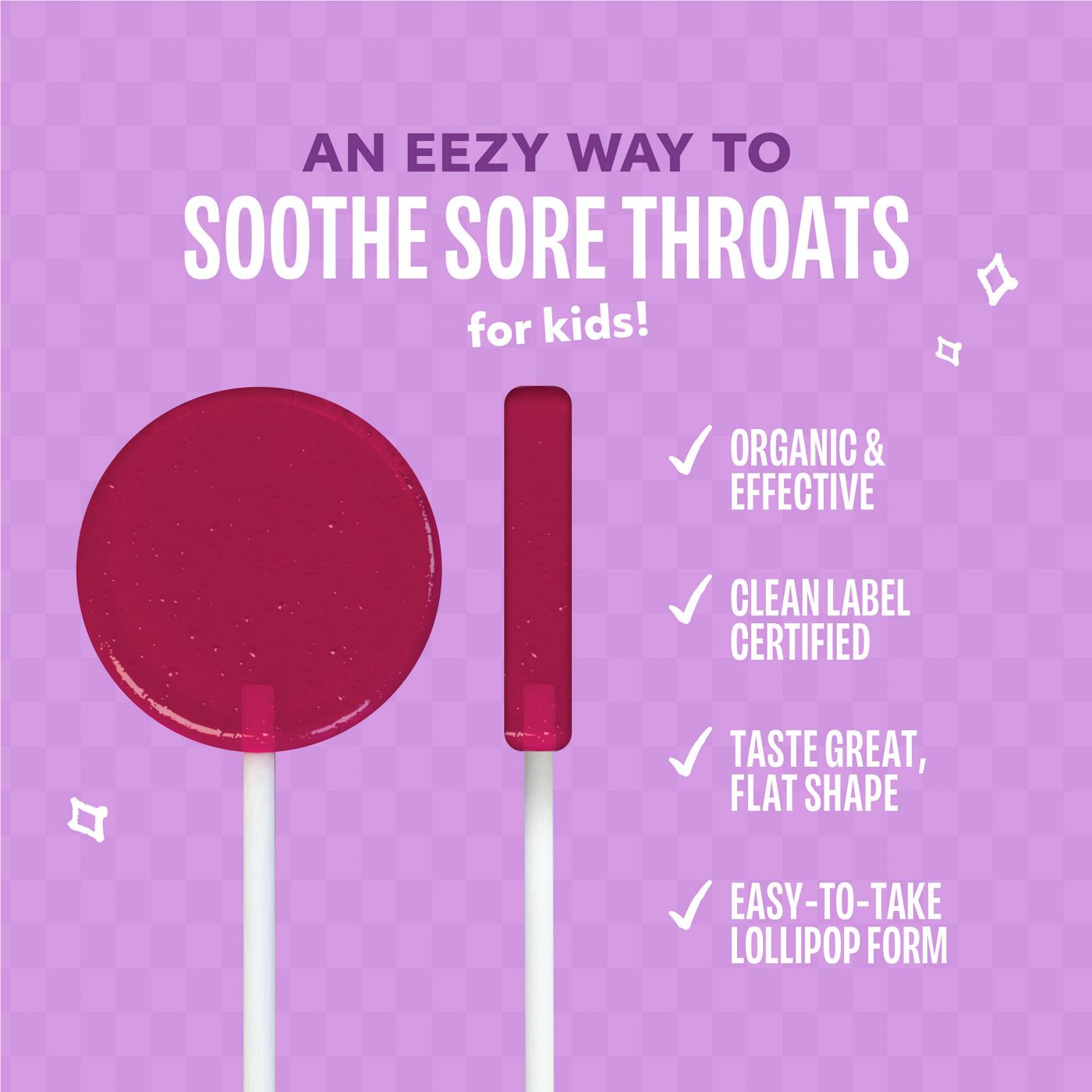 Lolleez Kids Organic Sore Throat Pops - Mixed Berry; image 7 of 9