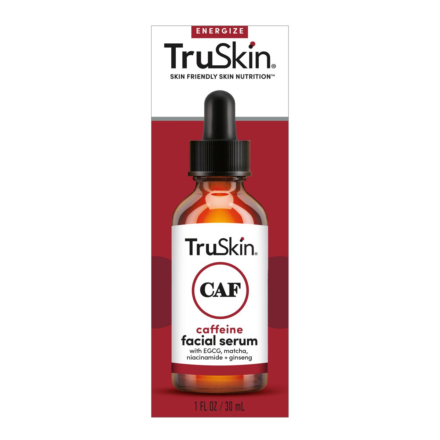 TruSkin Caffeine Facial Serum; image 1 of 6