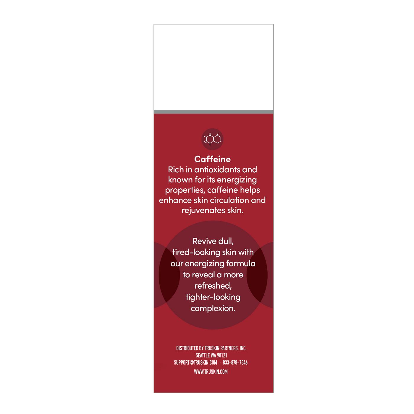 TruSkin Caffeine Facial Serum; image 3 of 6