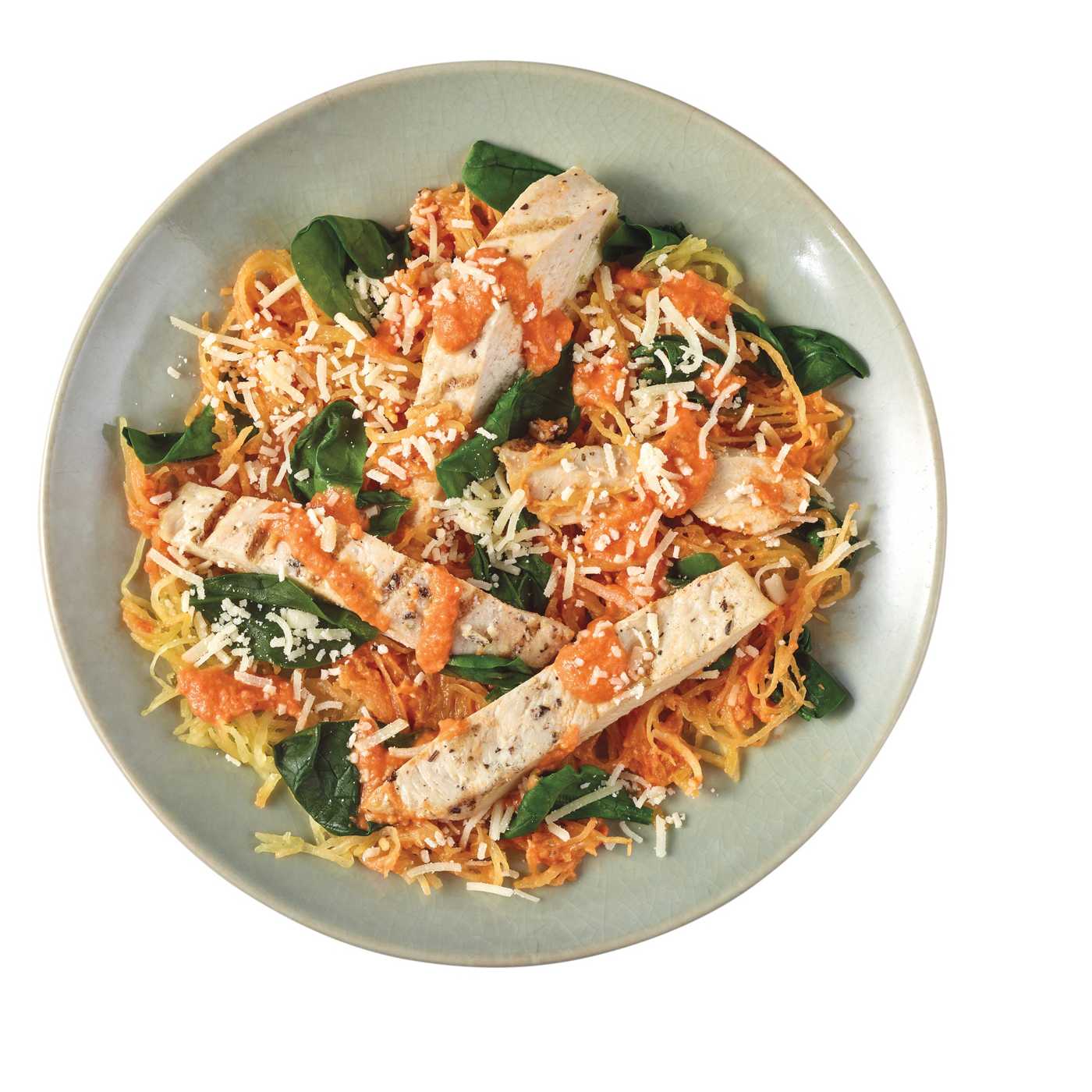 Meal Simple by H-E-B Low Carb Lifestyle Vodka Chicken & Spaghetti Squash Bowl; image 3 of 5