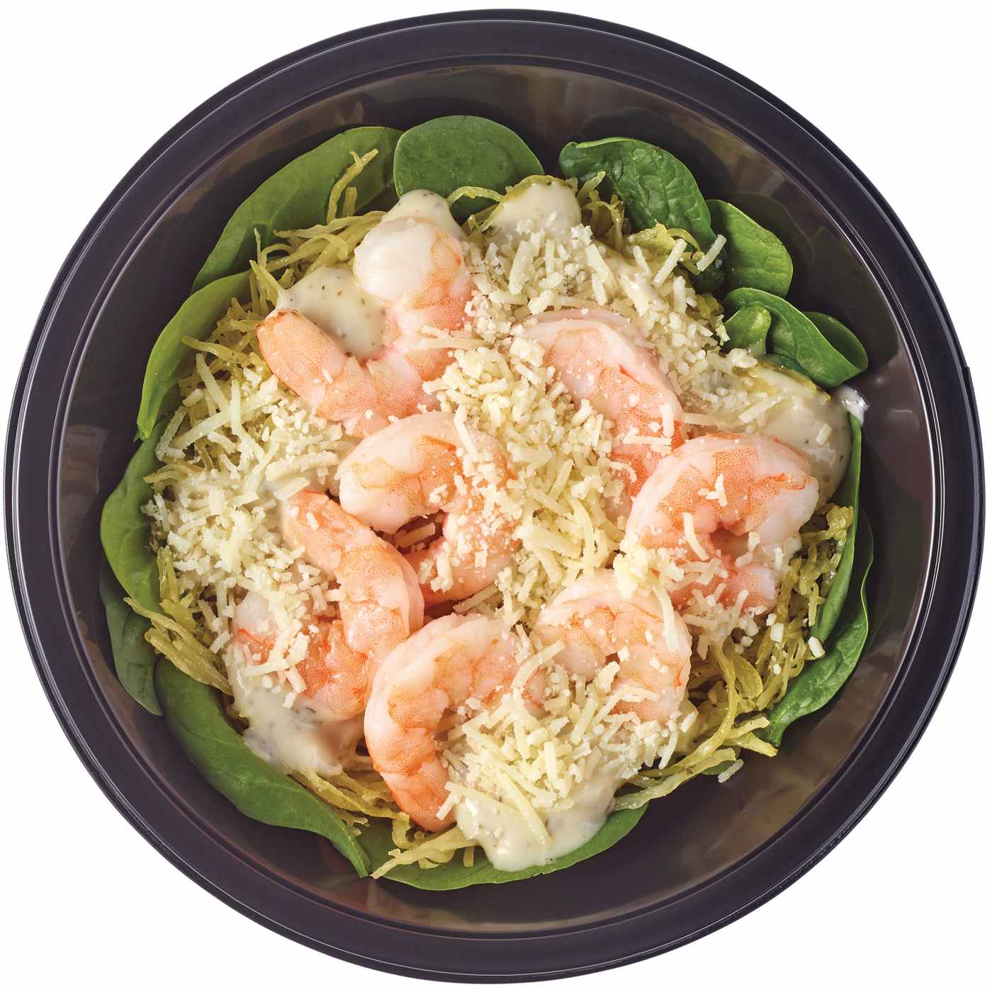 Meal Simple by H-E-B Low Carb Lifestyle Lemon Garlic Shrimp & Spaghetti Squash Bowl; image 1 of 5