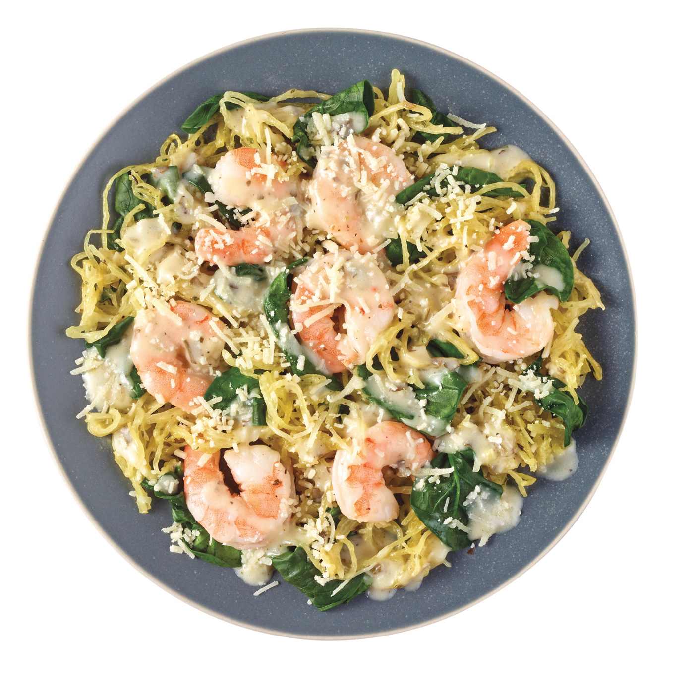 Meal Simple by H-E-B Low Carb Lifestyle Lemon Garlic Shrimp & Spaghetti Squash Bowl; image 3 of 5