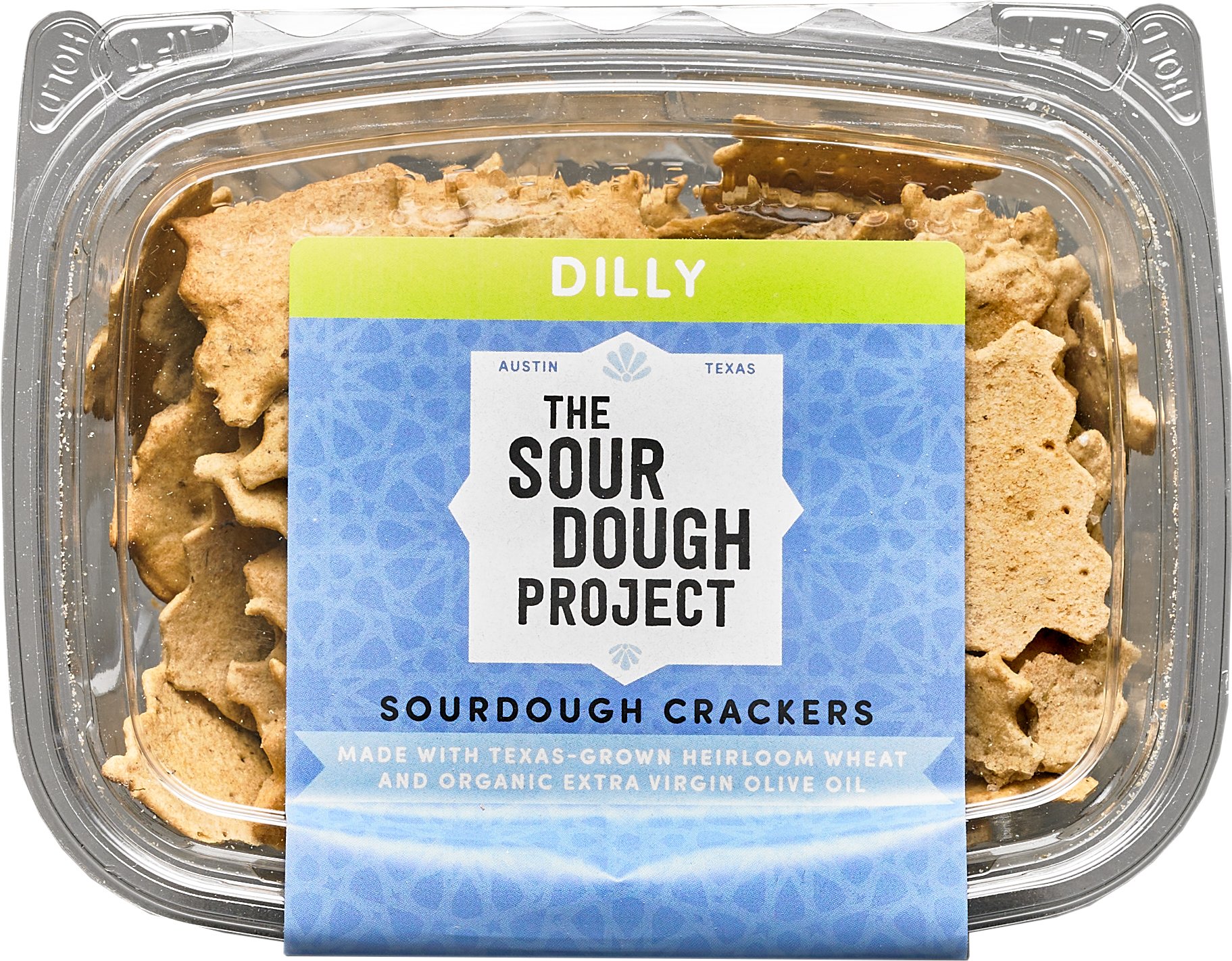 The Sourdough Project Dilly Sourdough Crackers, 6 oz | Central Market ...