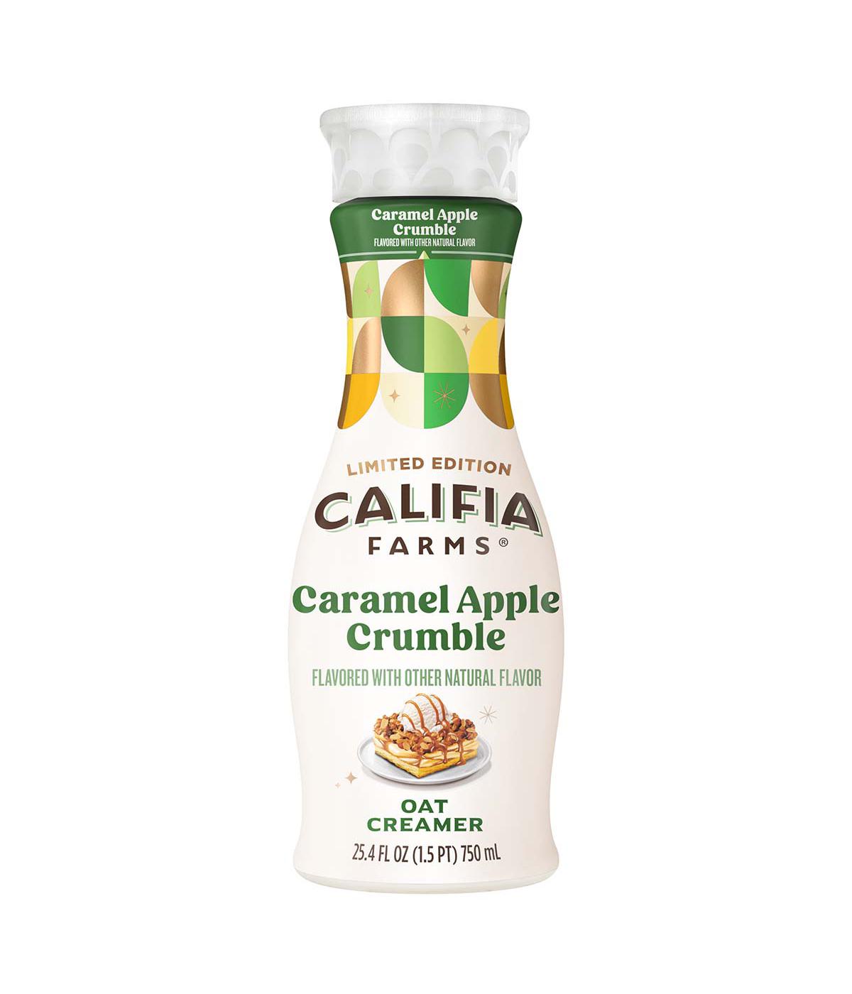 Califia Farms Limited Edition Oat Liquid Coffee Creamer - Caramel Apple Crumble ; image 1 of 2