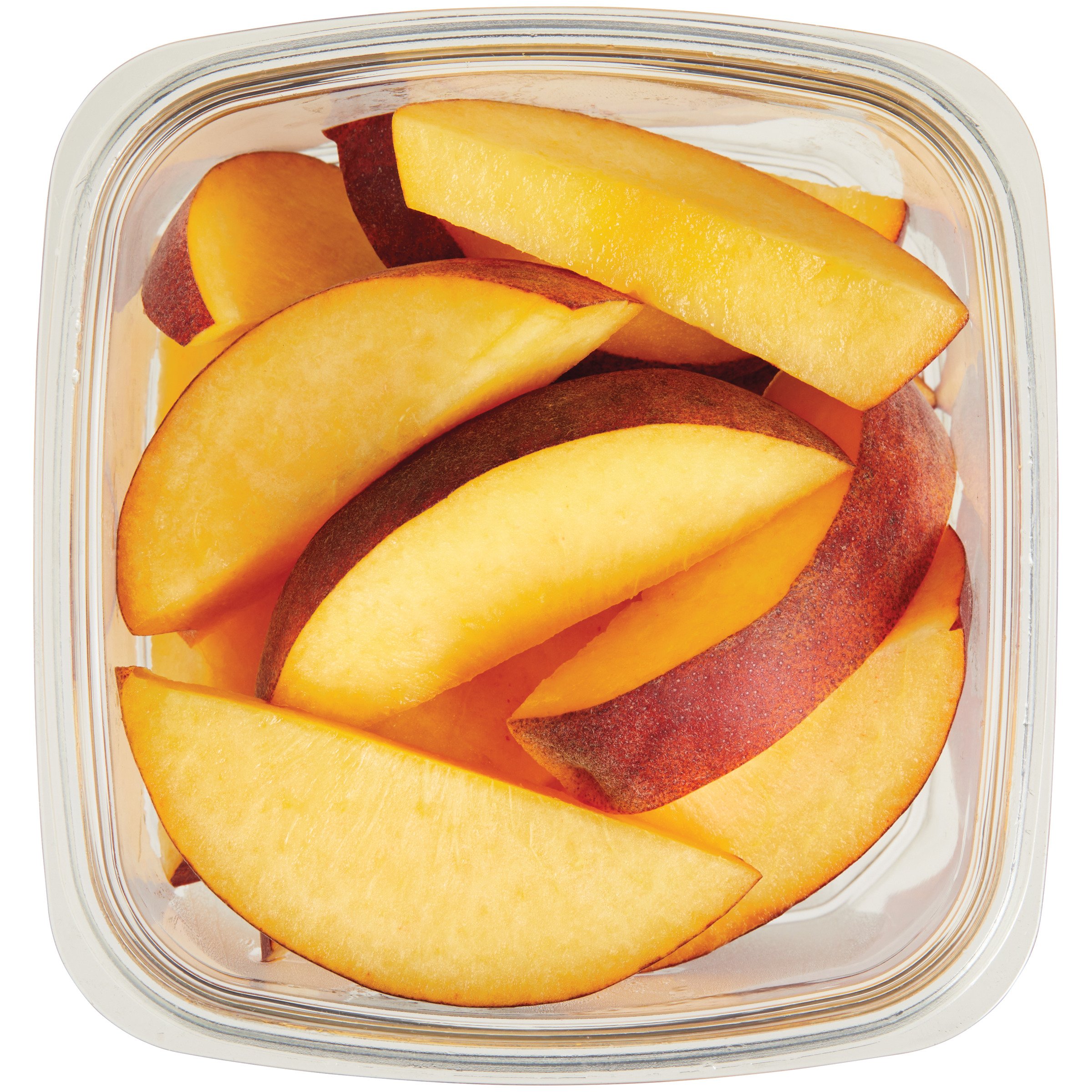 H-E-B Fresh Cut Peach Slices - Small - Shop Peaches, Plums & Apricots ...