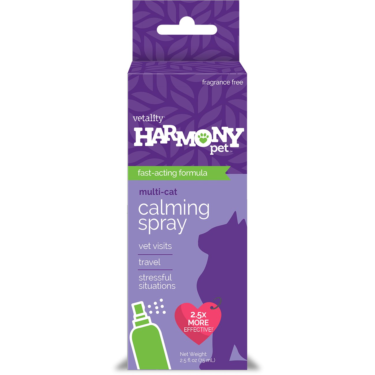 Vetality Harmony Pet Calming Spray For Cats Shop Healthcare grooming at H E B