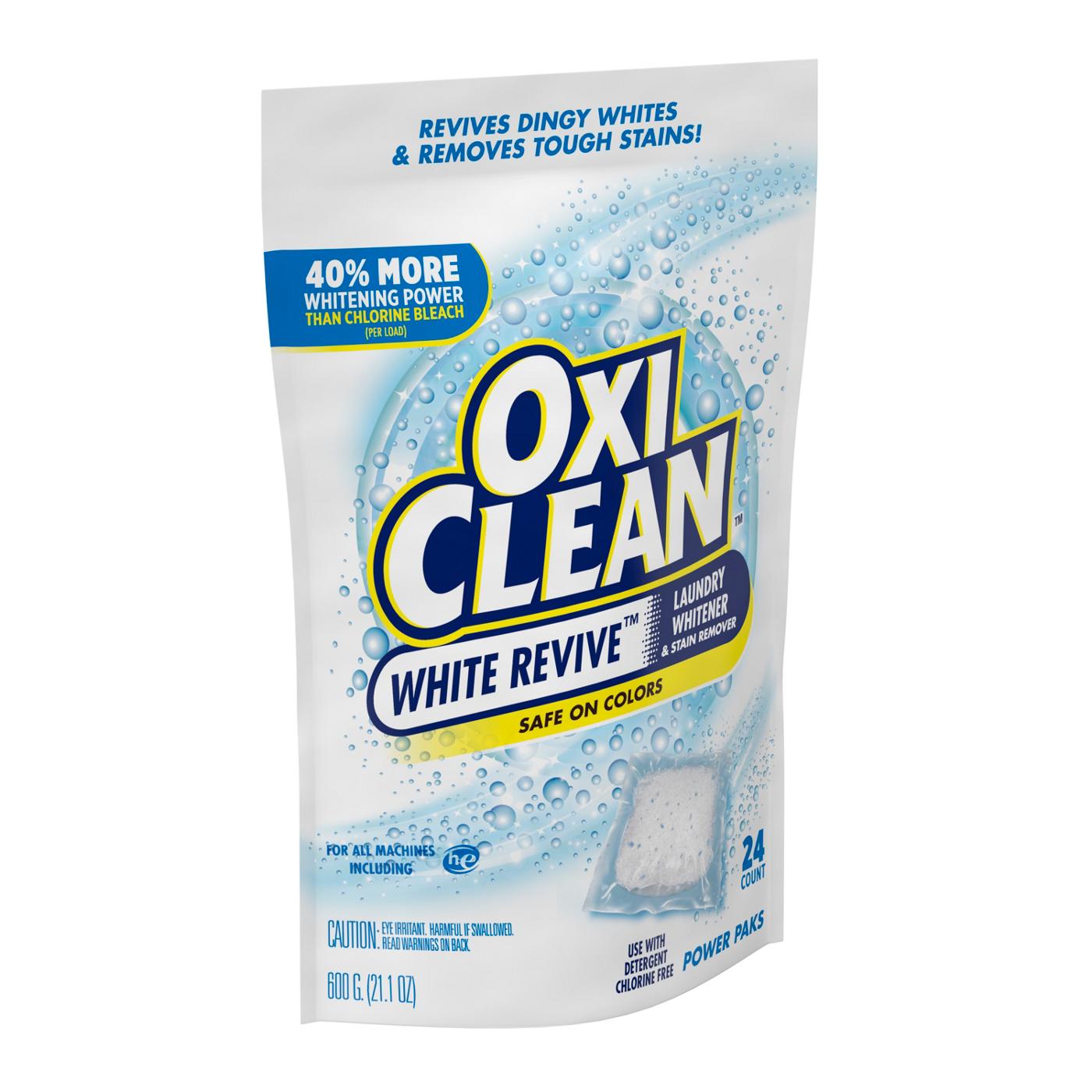 OxiClean White Revive Laundry Whitener & Stain Remover Powder Paks; image 4 of 4