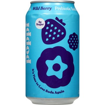 poppi Prebiotic Soda - Wild Berry