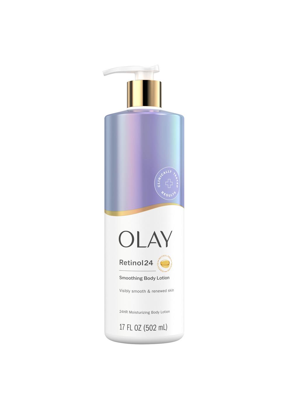 Olay Retinol 24 Smoothing Body Lotion; image 1 of 5