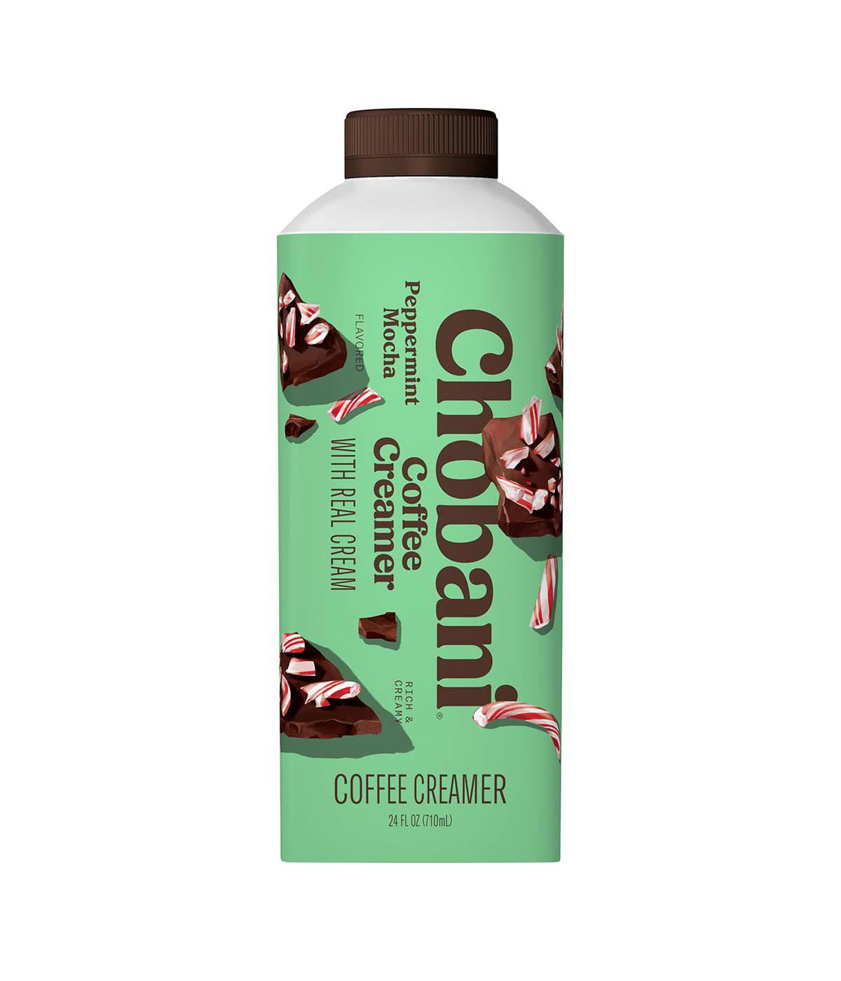 Chobani Liquid Coffee Creamer - Peppermint Mocha; image 1 of 2