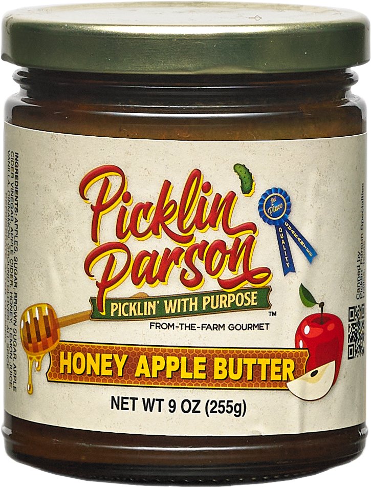 Picklin' Parson Honey Apple Butter, 11 oz | Central Market - Really ...