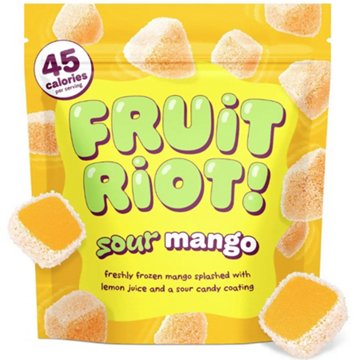 Fruit Riot! Sour Candy Mango Real Frozen Fruit