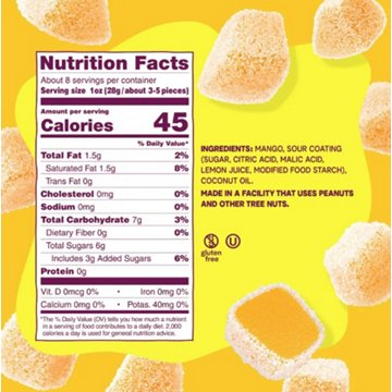 Fruit Riot! Sour Candy Mango Real Frozen Fruit