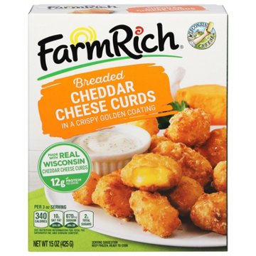 Farm Rich Breaded Cheddar Cheese Curds