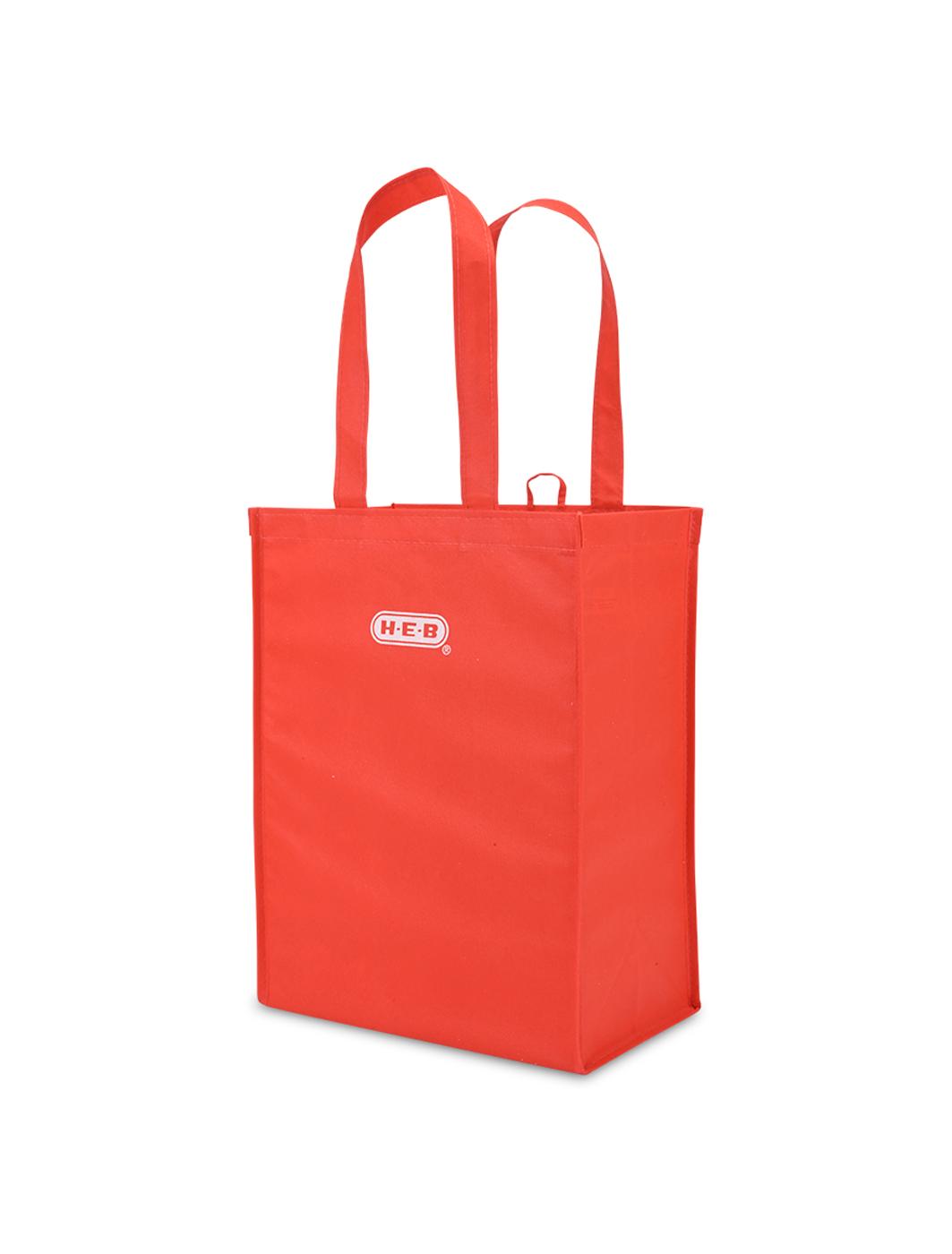 H-E-B Classic Red Reusable Shopping Bag; image 1 of 4