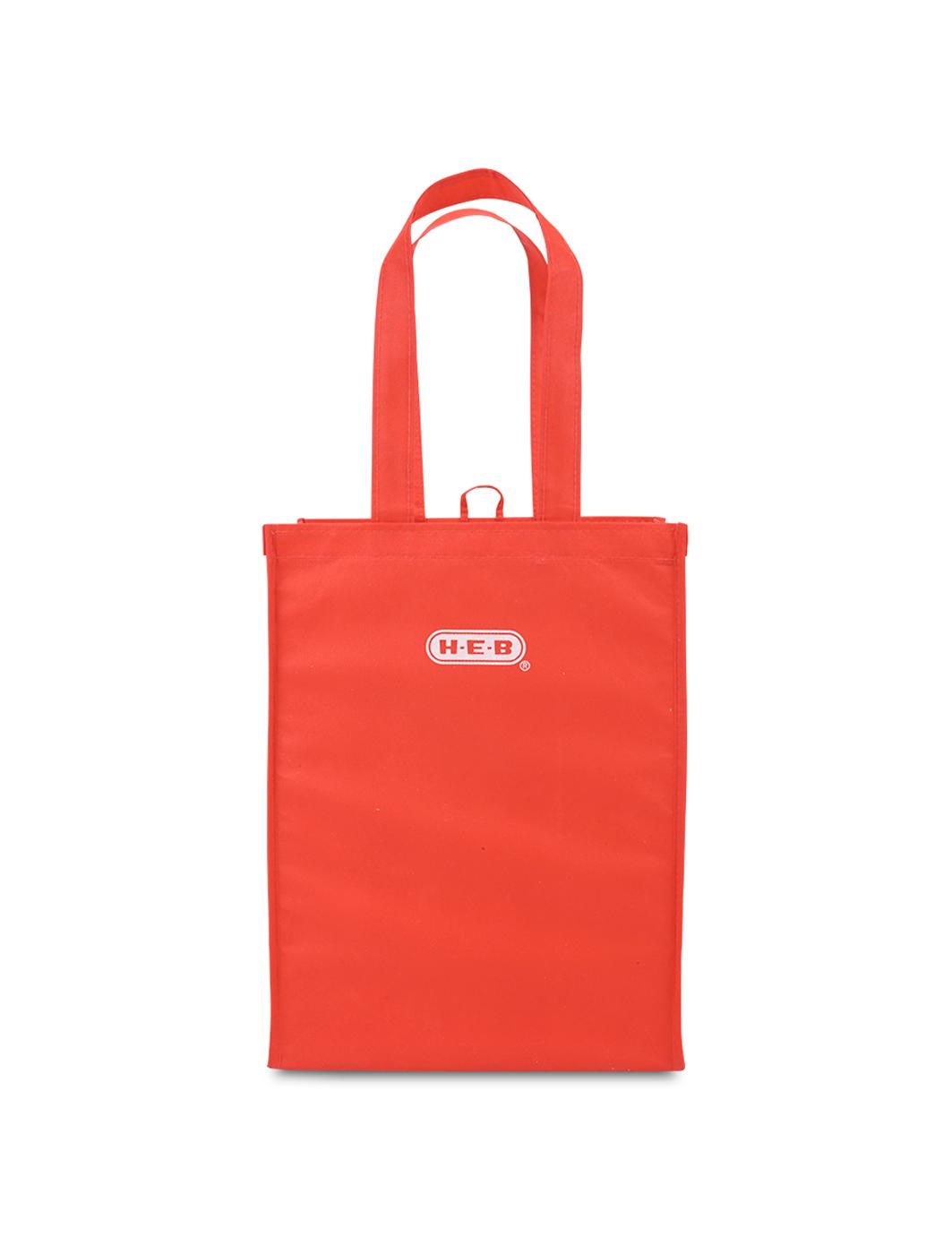 H-E-B Classic Red Reusable Shopping Bag; image 4 of 4