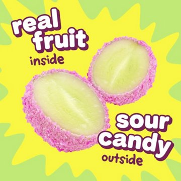 Fruit Riot! Sour Candy Grapes Mix Real Frozen Fruit
