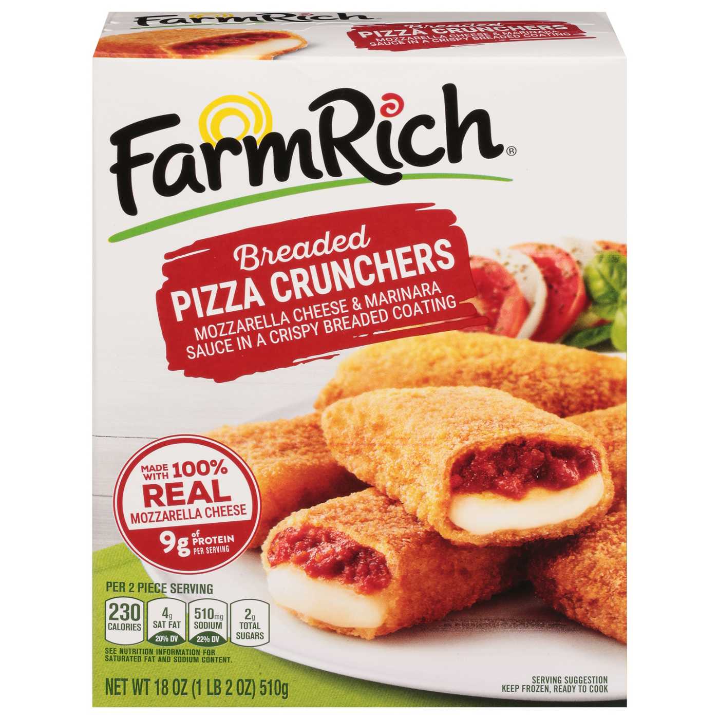 Farm Rich Breaded Pizza Crunchers; image 1 of 2