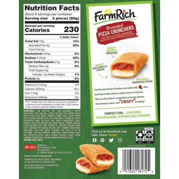 Farm Rich Breaded Pizza Crunchers